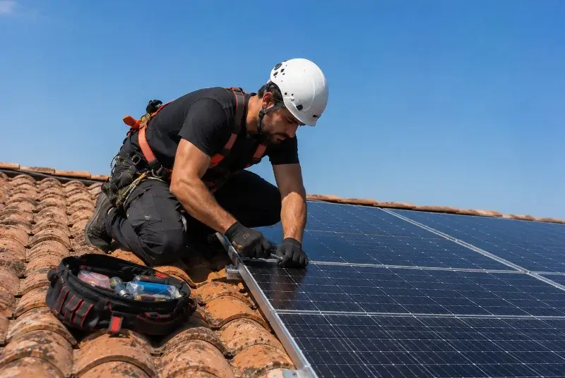 Maintenance et monitoring de panneaux solaires à Caraman