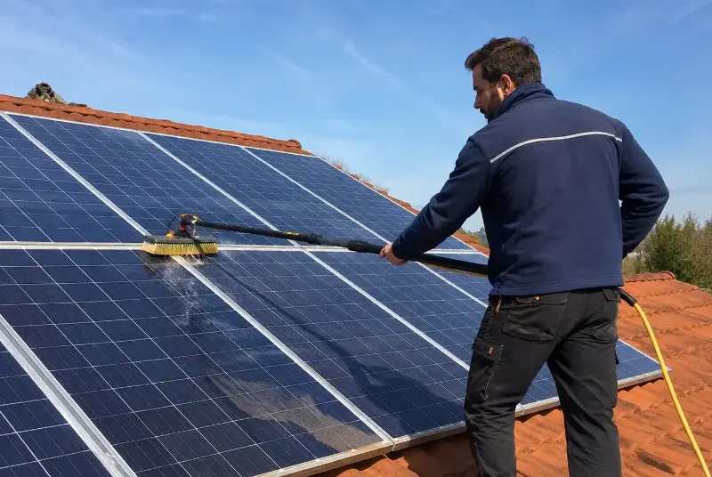 Nettoyage et entretien de panneaux solaires à Caraman